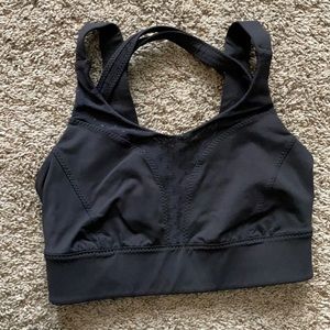 Lulu Lemon- Criss Cross Mesh Detail Sports Bra- 8